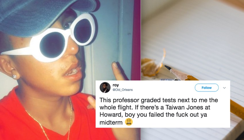 This Student Learned He Failed His Midterm From A Viral Tweet And His Response Is Hilarious