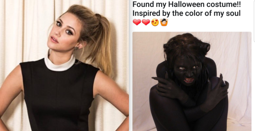 This ‘Riverdale’ Actress Was Accused Of Posting A ‘Racist’ Halloween Costume On Twitter
