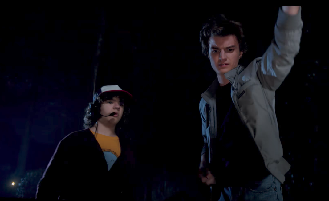 Dustin and Steven in Stranger Things 2