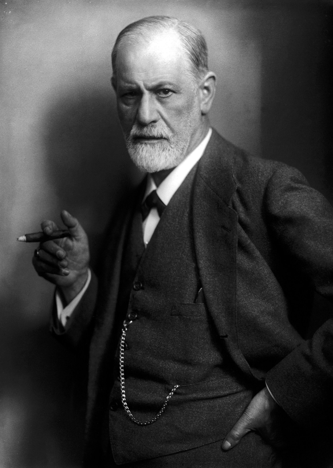 A famous picture of Sigmund Freud