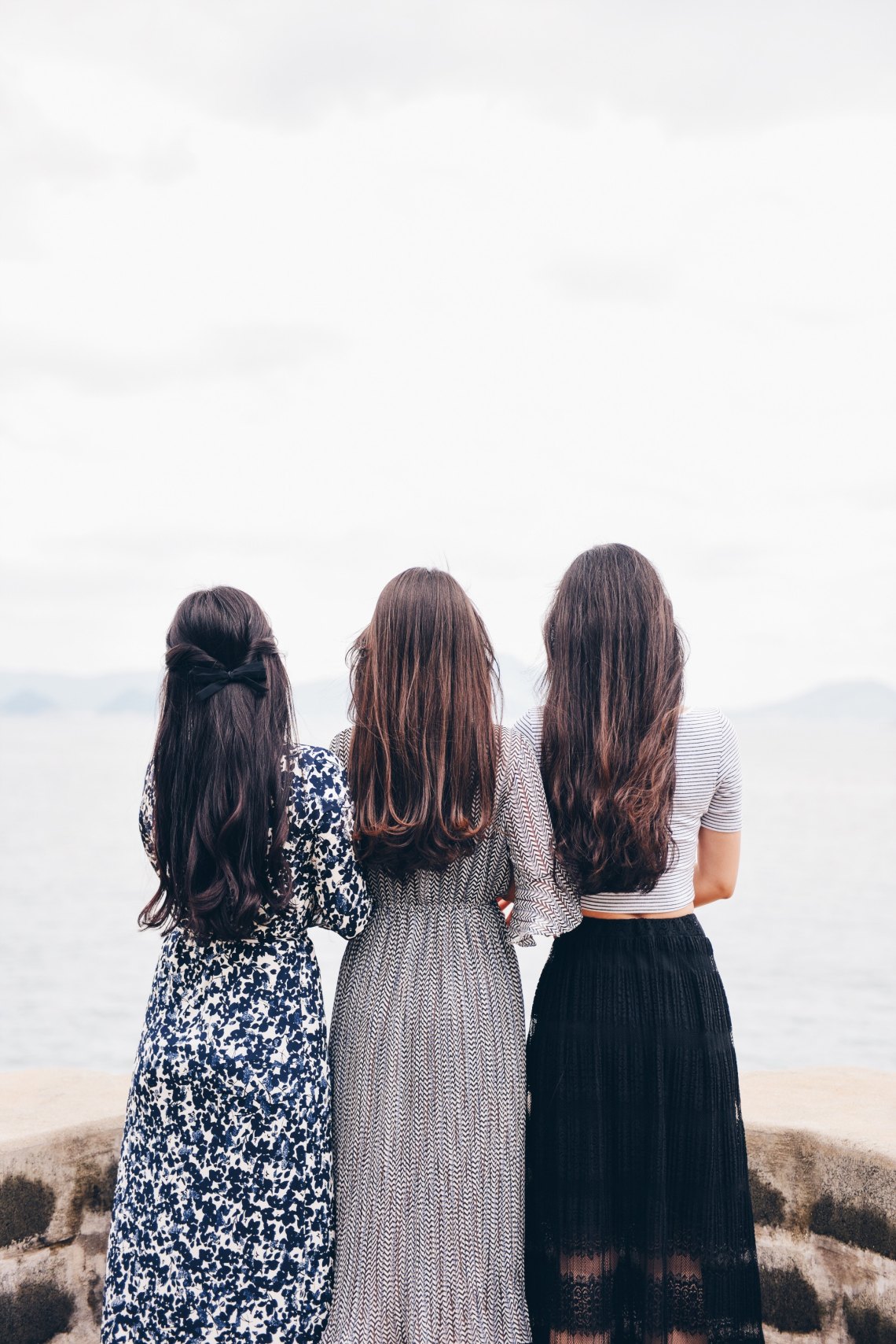 WOmen standing together in solidarity