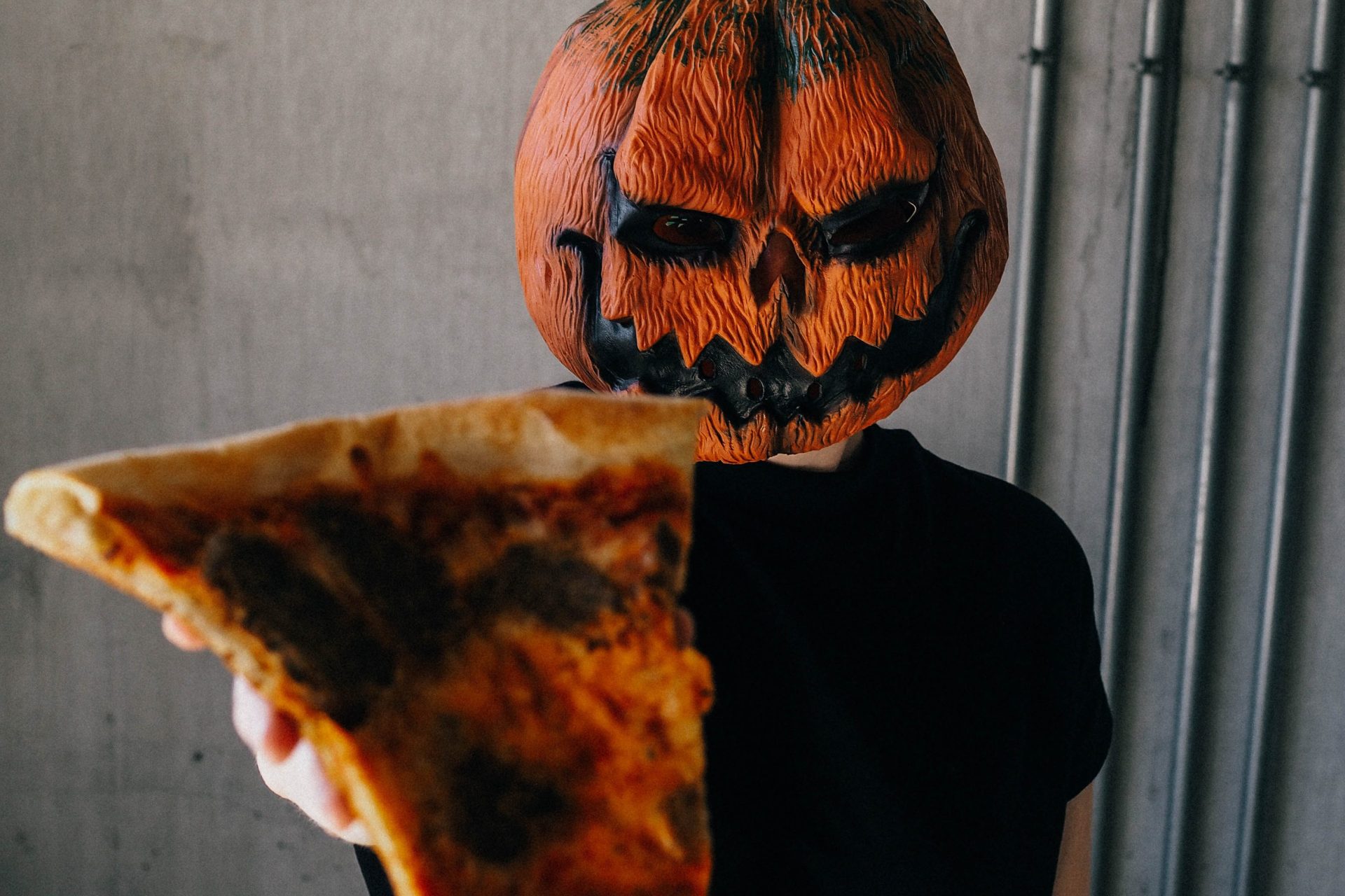 A spooky pumpkin for Halloween