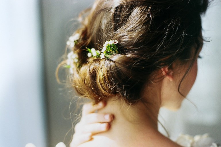 girl with updo, beautiful hair, don't compromise yourself, strong women