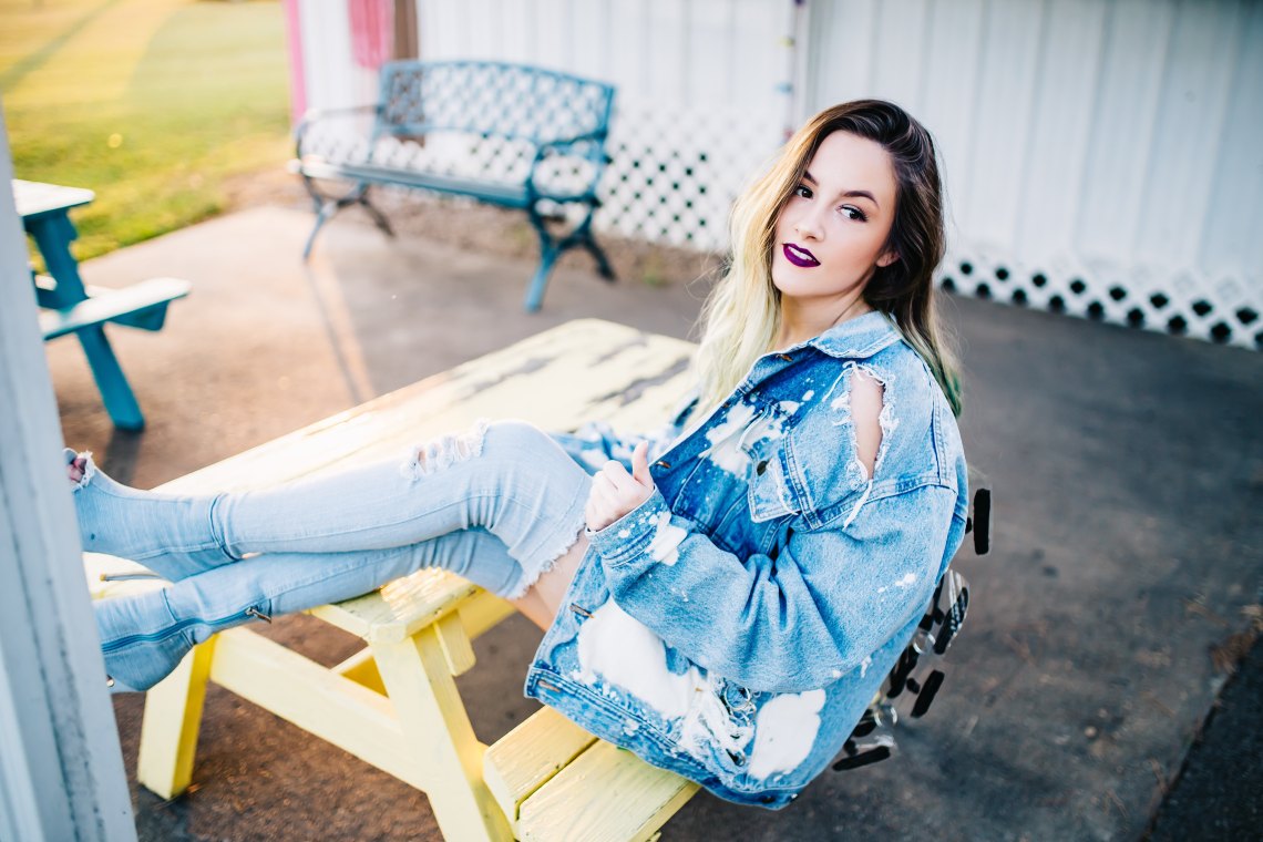 girl in jeans