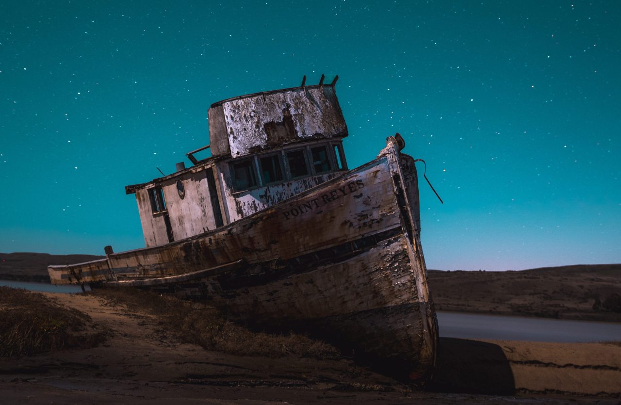 A shipwreck