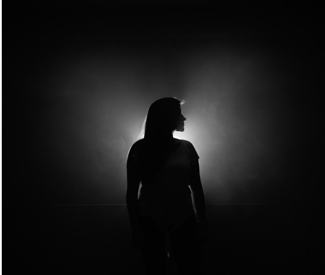 girl standing in shadow, prostitute, being a prostitute, Perspective Project