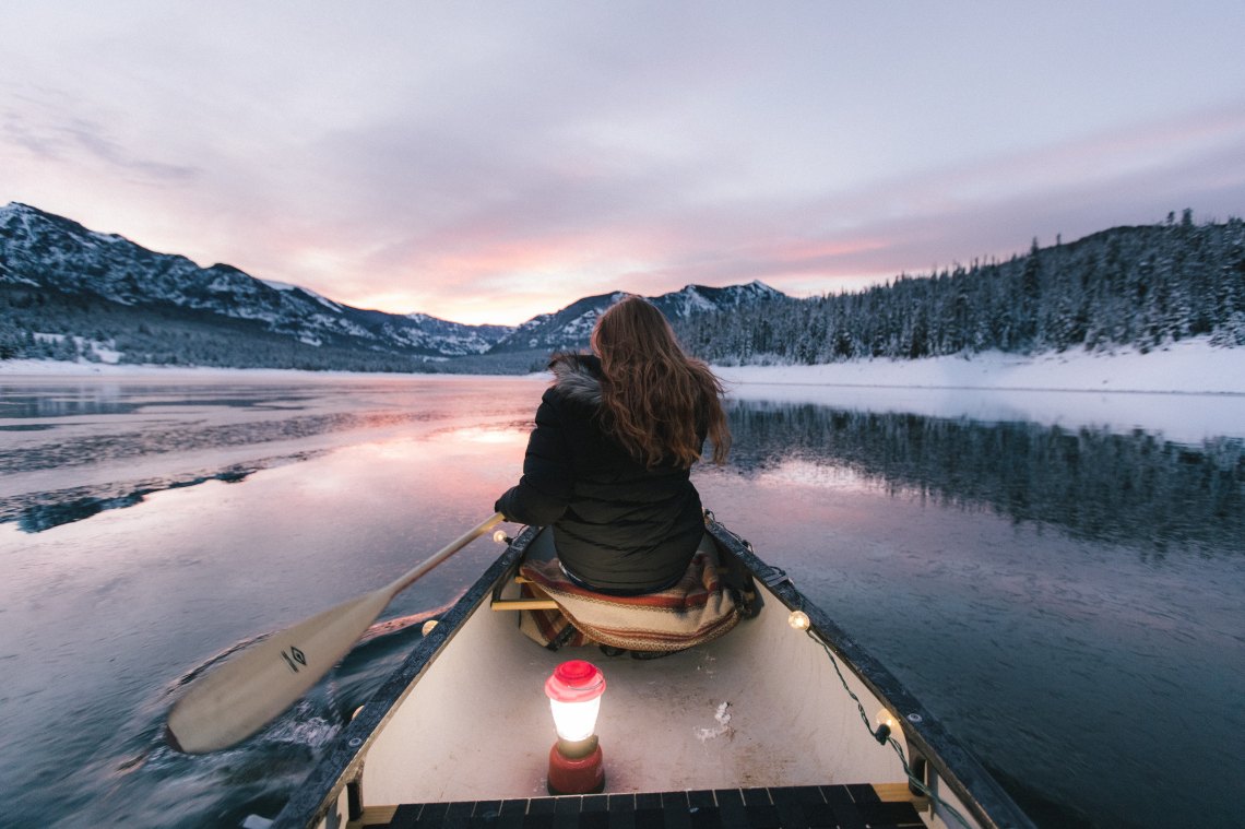 girl on a boat