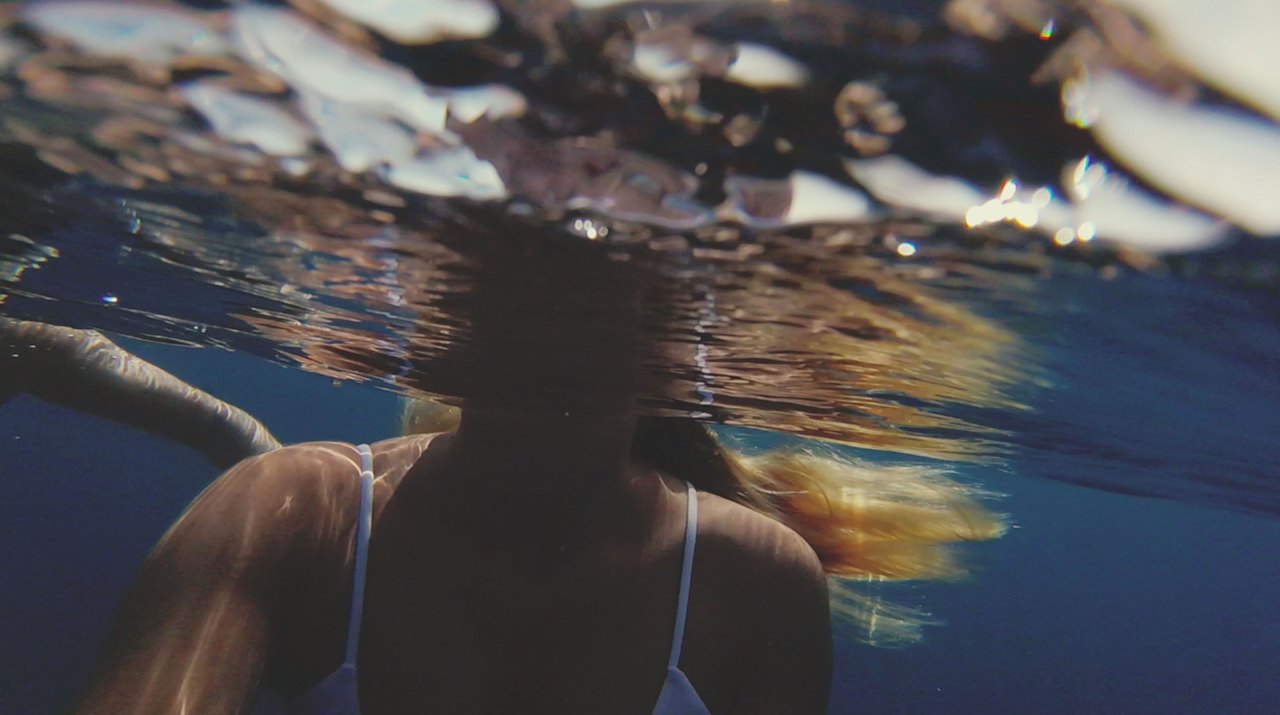 Girl in water