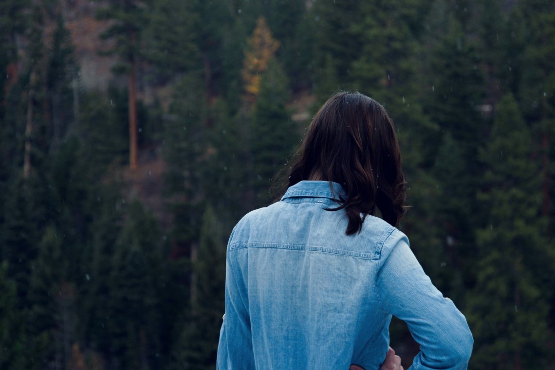 back of women's head