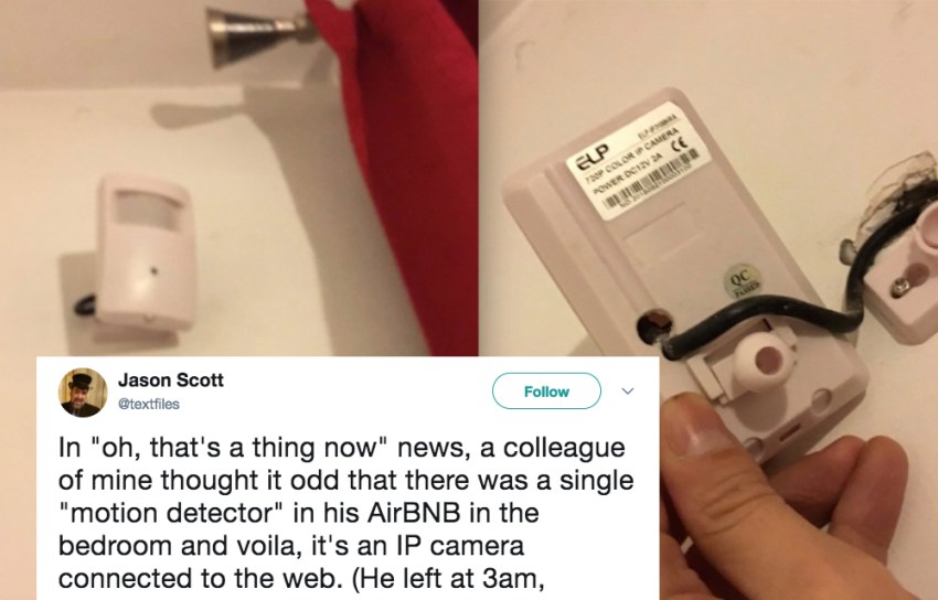 People Are Finding Creepy Hidden Cameras In Their AirBNBs And Here’s How To Make Sure It Doesn’t Happen To You