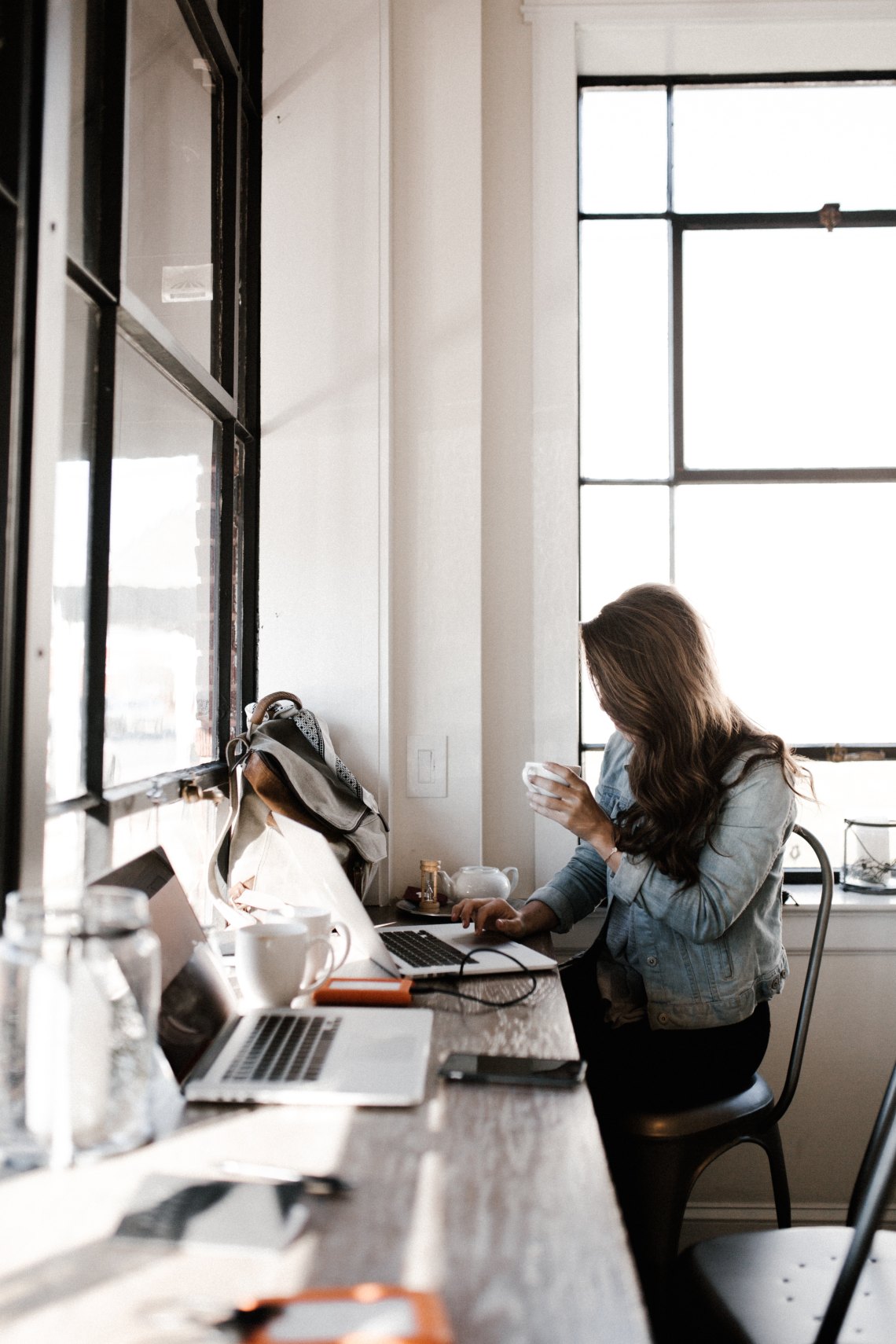 woman writing