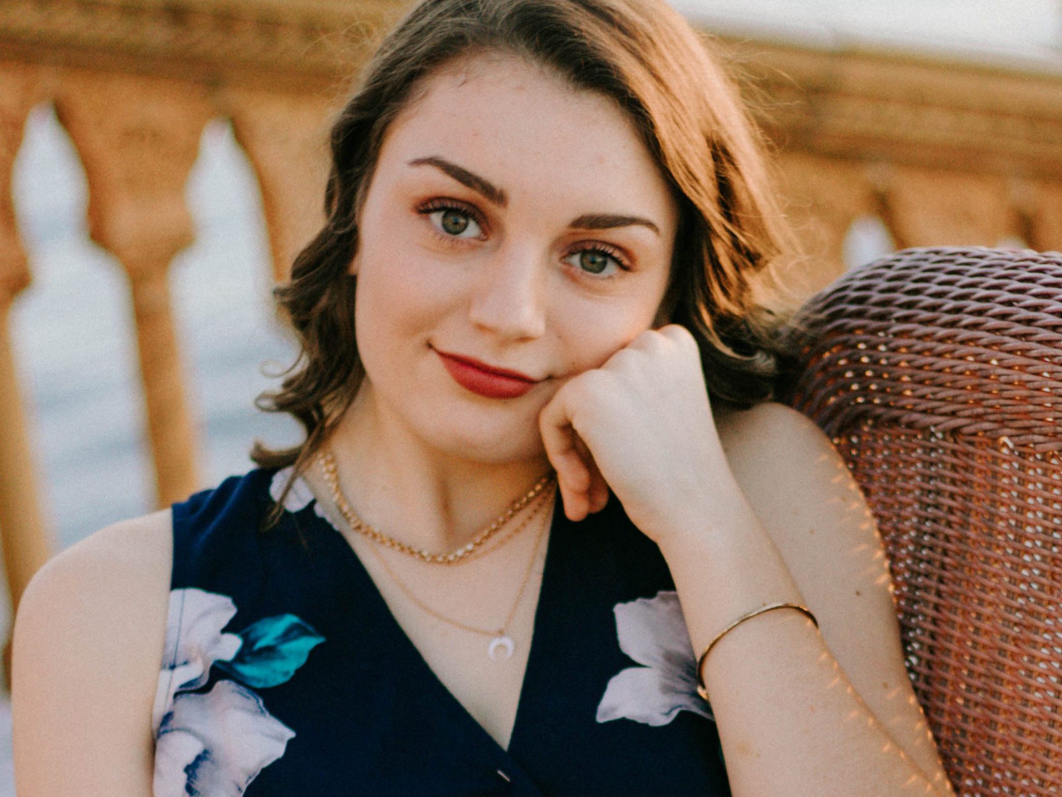 A girl in love