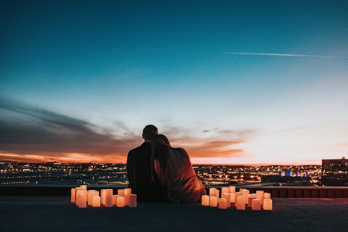 happy couple, sunset couple, loving you, being my own person, whole with you