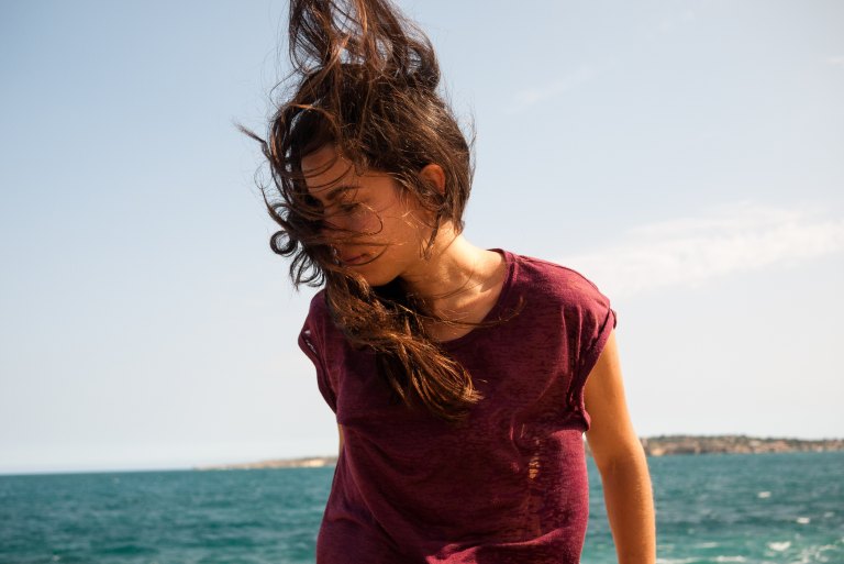 girl with long hair