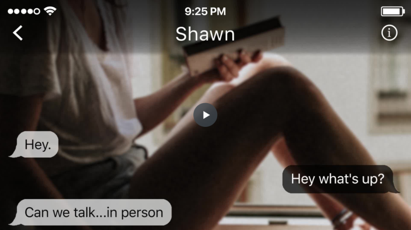 When He Told Her There Was Someone Else