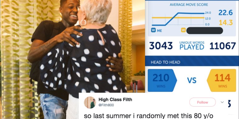 This Man Finally Met The 81-Year-Old Woman He Befriended On ‘Words With Friends’ And Their Whole Story Will Warm Your Heart