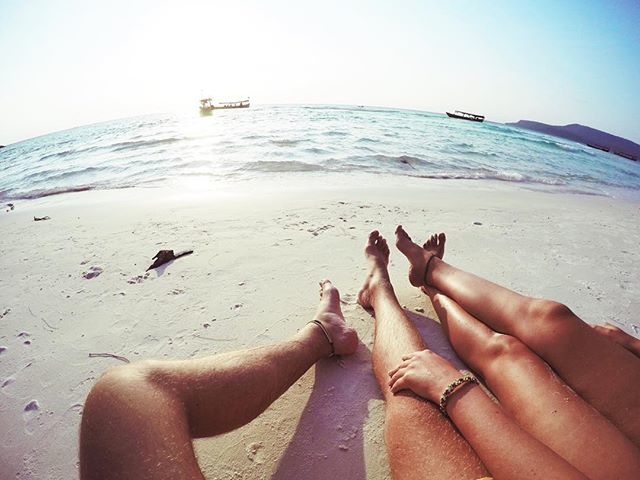 couple holding hands on beach, beach couple, loving you is my plan, love