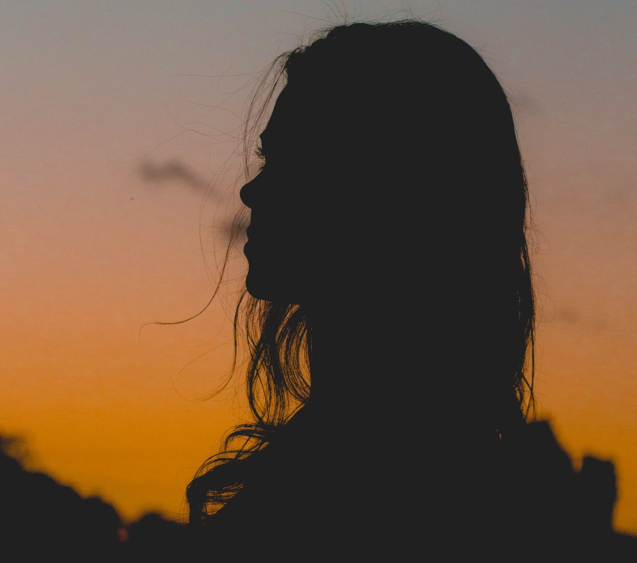 girl looking at the sky, sunset, changing your direction, power to change, change your circumstances, living your best life, change, let go