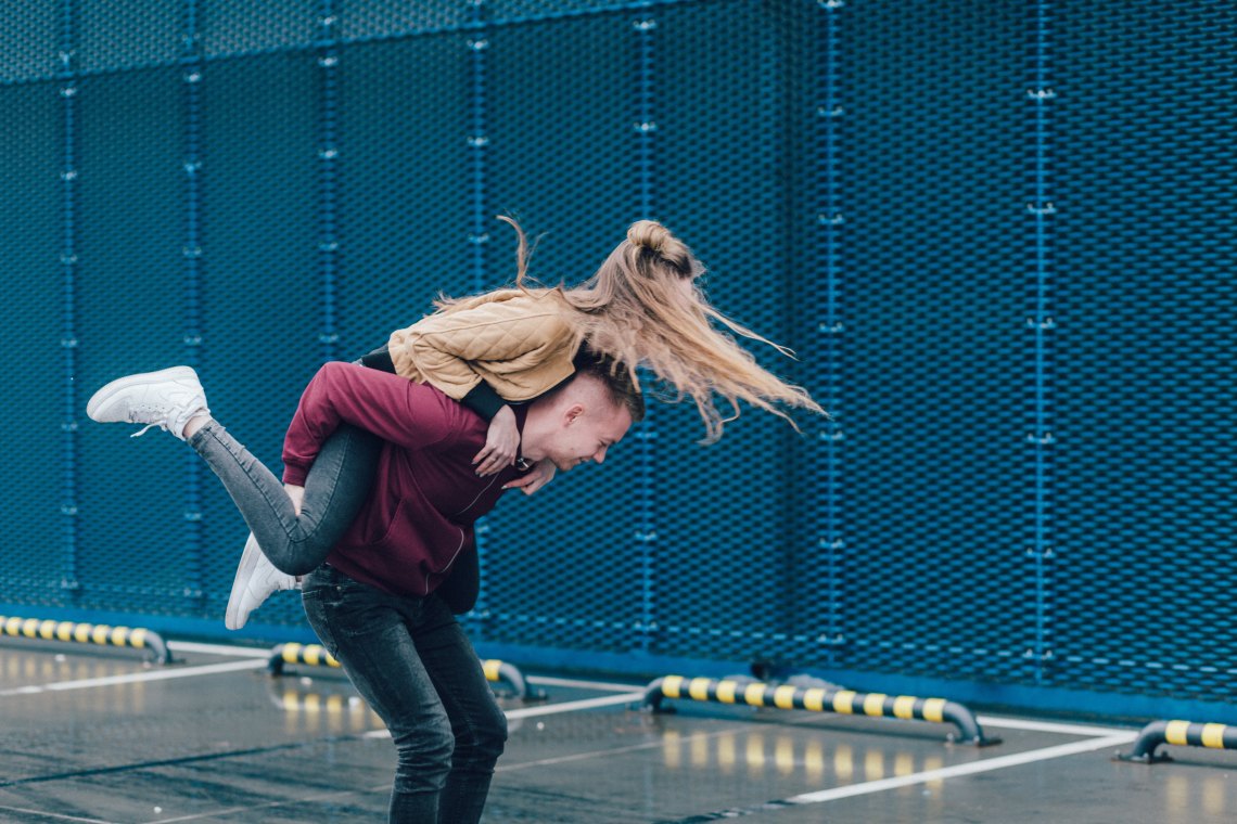 couple having fun