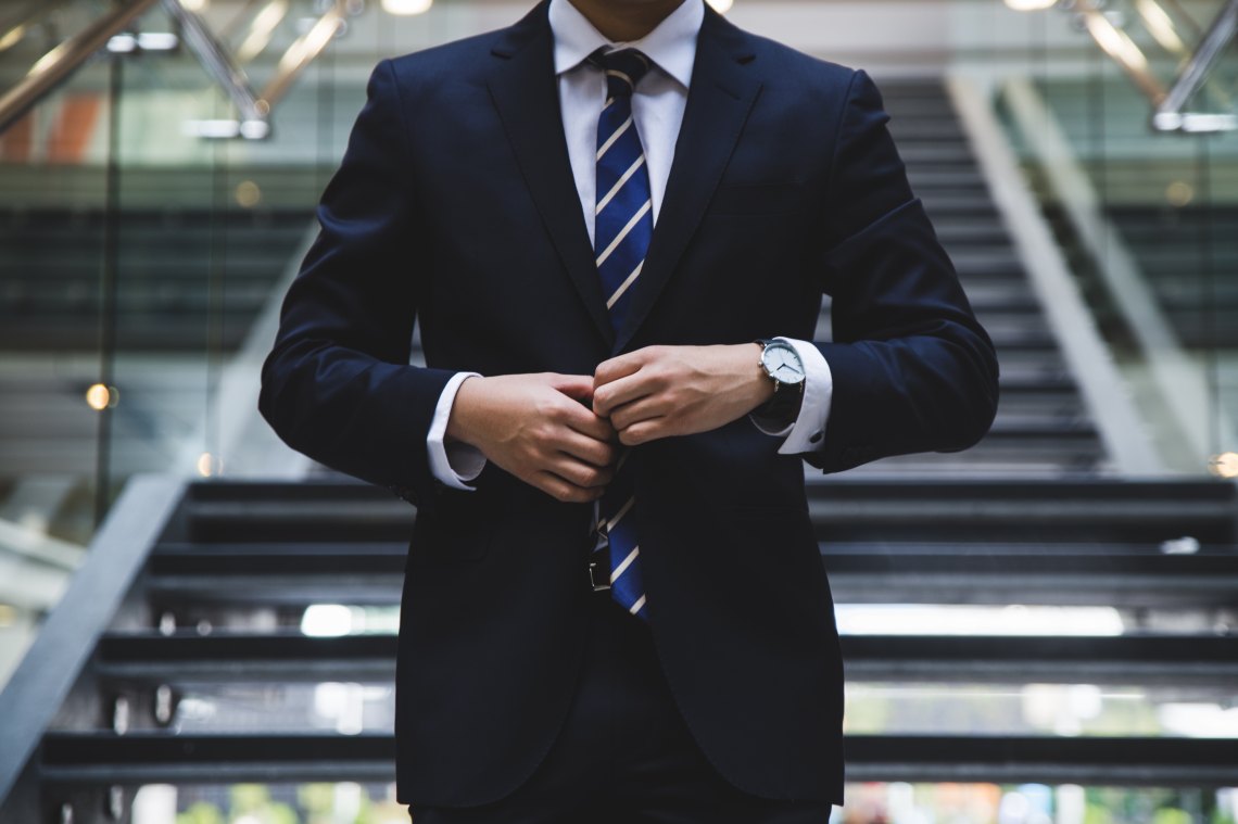 man in a suit