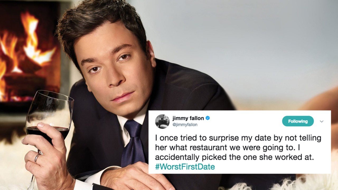 Jimmy Fallon and a tweet about his worst first date story