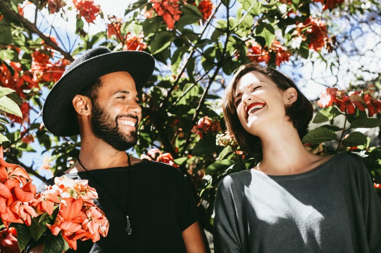 couple looking in love