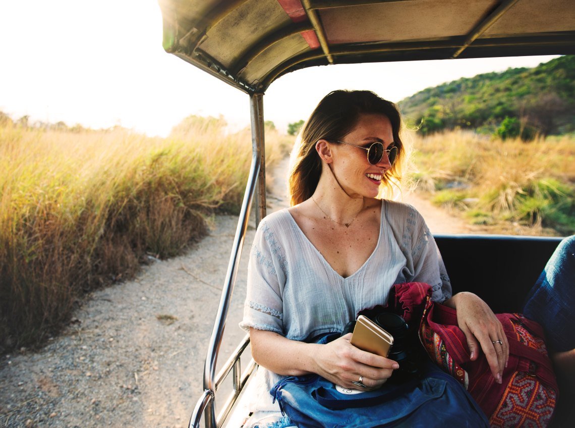 girl with sunglasses