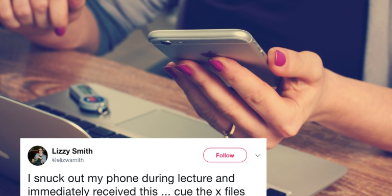 This Professor Expertly Trolled His Student For Using Her Phone During Class And It’s Hilarious