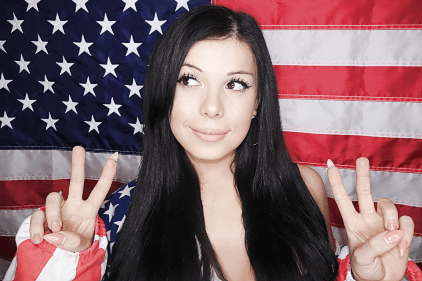 Blaire White in a photo on her Twitter page