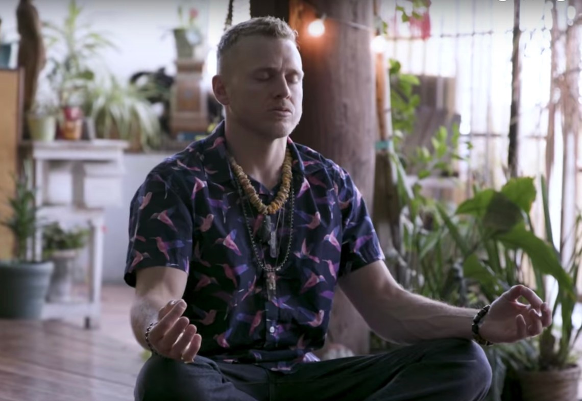 Spencer Pratt in his new trailer for Spencer Pratt Will Heal You