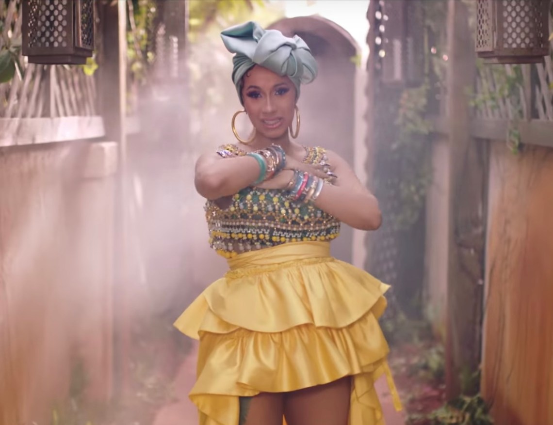 Cardi B in 'I Like It' music video