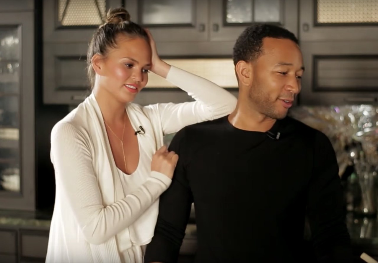 Chrissy Teigen and John Legend