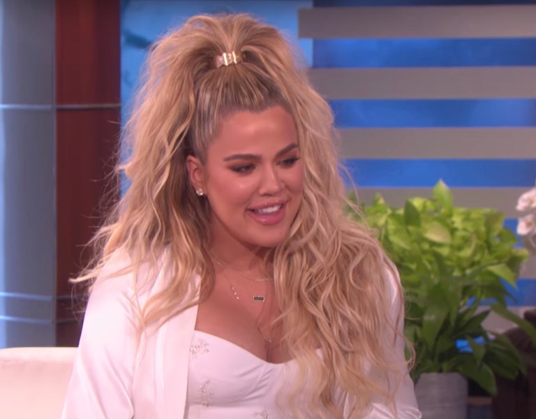 Khloe Kardashian on The Ellen Show