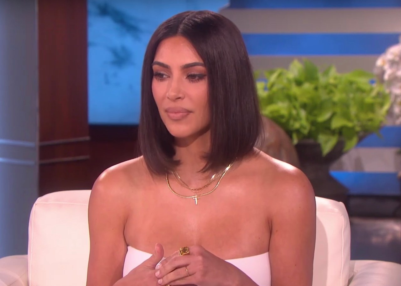 Kim Kardashian on the Ellen Show