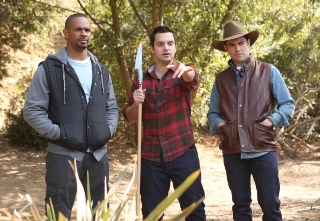 new girl camping thanksgiving episode