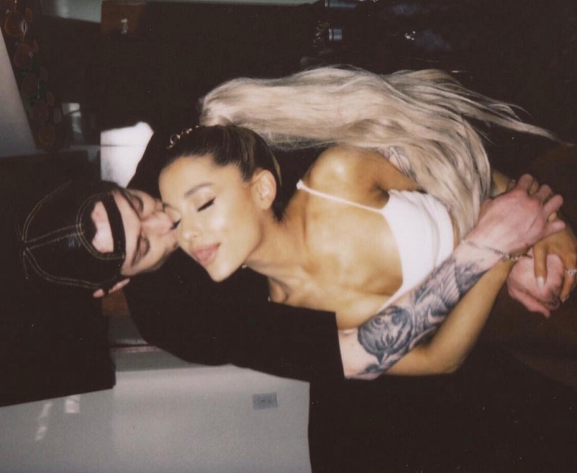 Ariana Grande and Pete Davidson