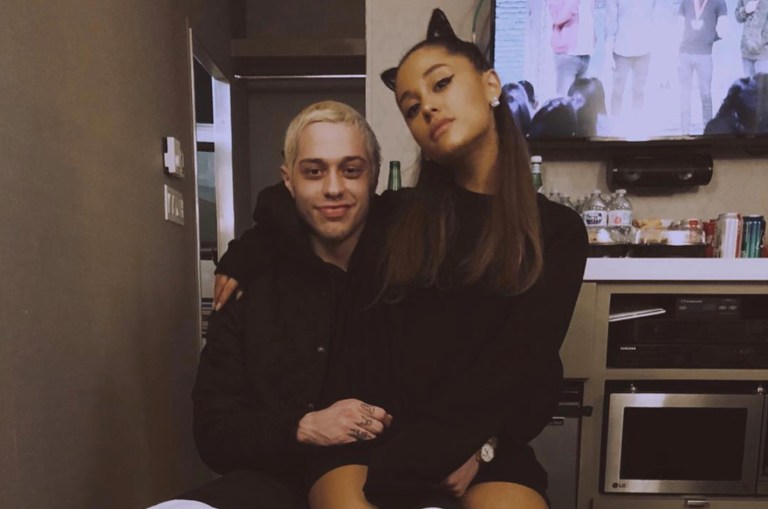 Ariana Grande and Pete Davidson