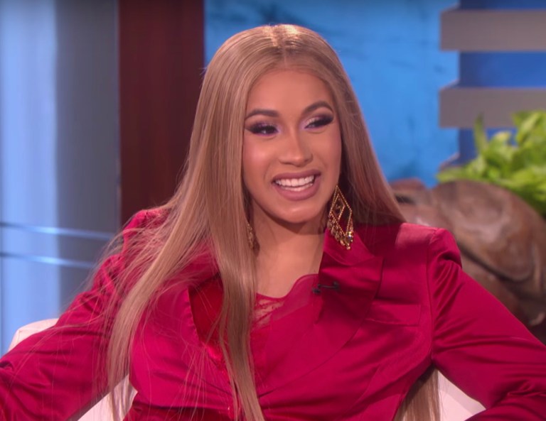 Cardi B on The Ellen Show