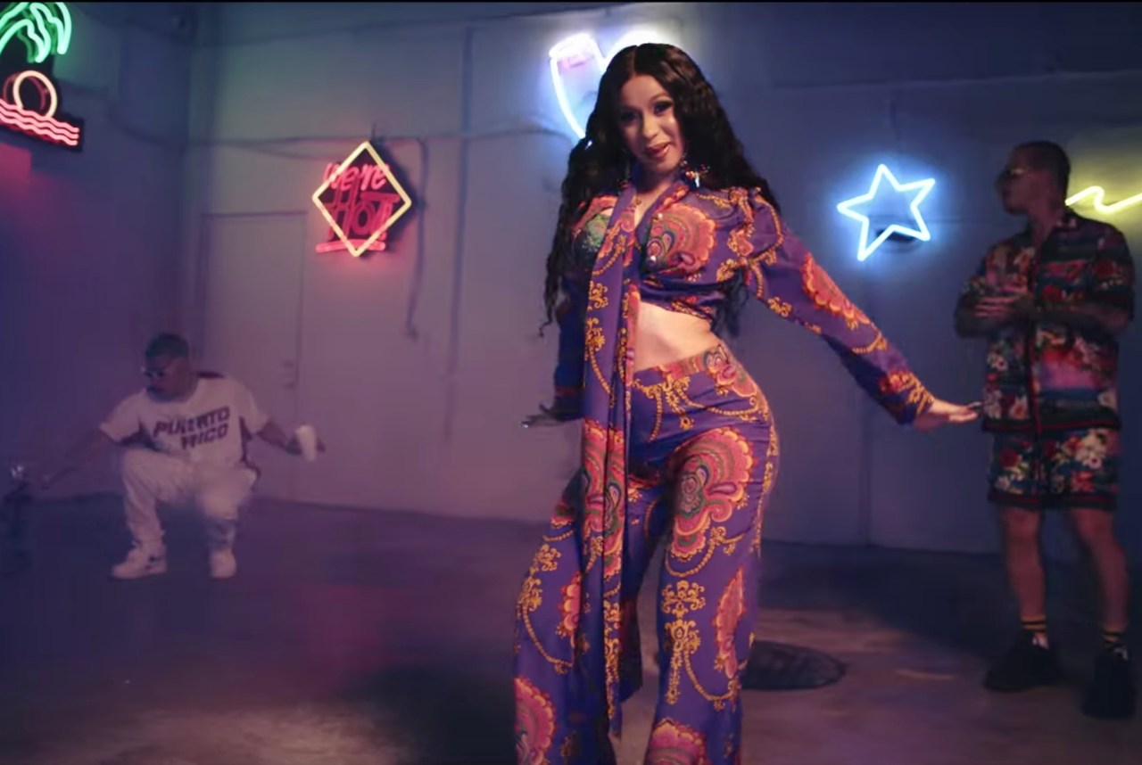 Cardi B in "I LIke It" music video