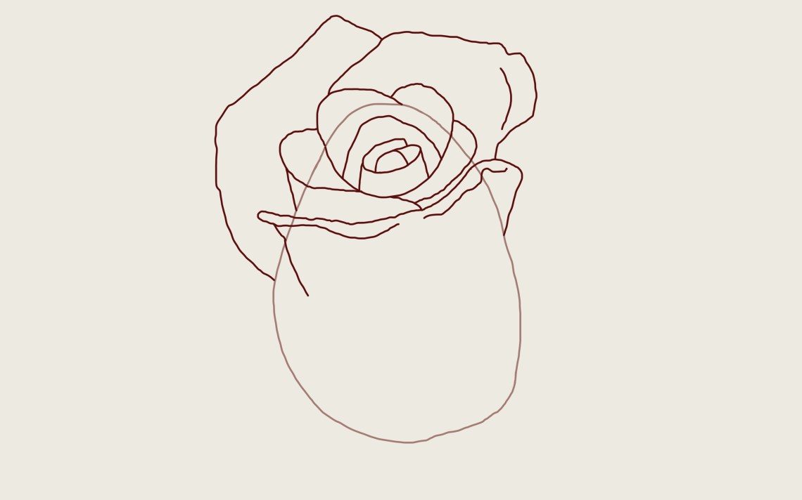 How To Draw A Rose