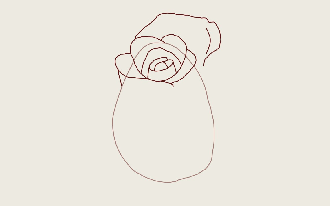 How To Draw A Rose