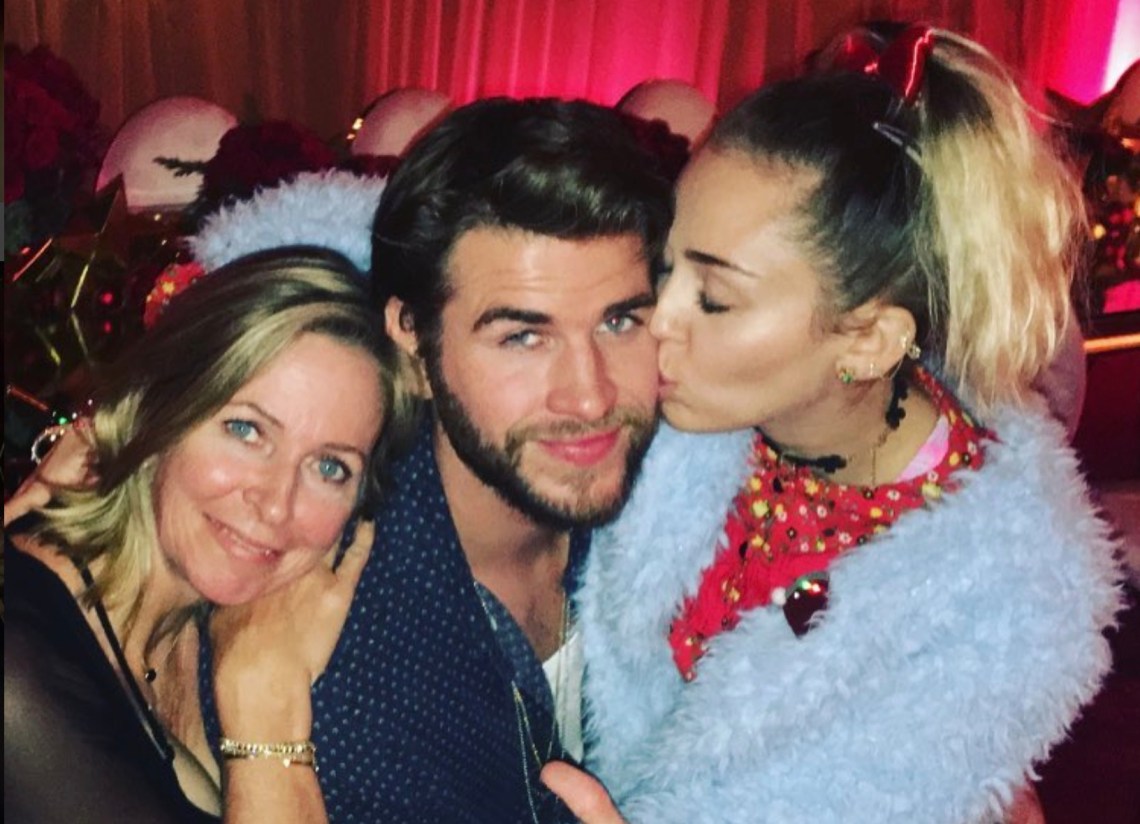 Liam Hemsworth and Miley Cyrus