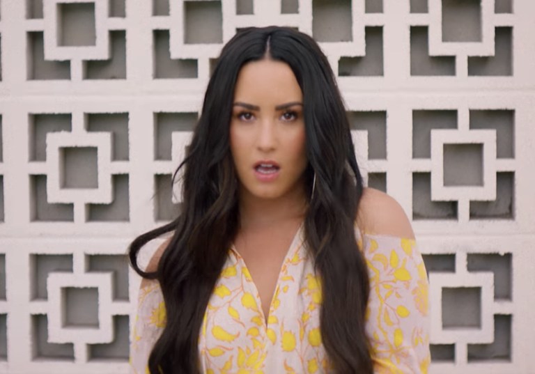 Demi Lovato in Clean Bandit's music video