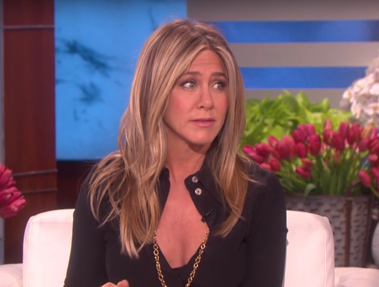 Jennifer Anniston on The Ellen Show