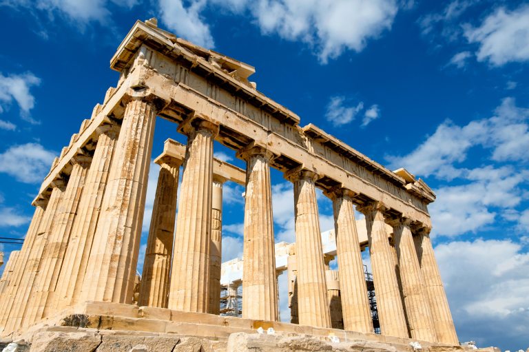 Low Angle Photograph of the Parthenon during Daytime