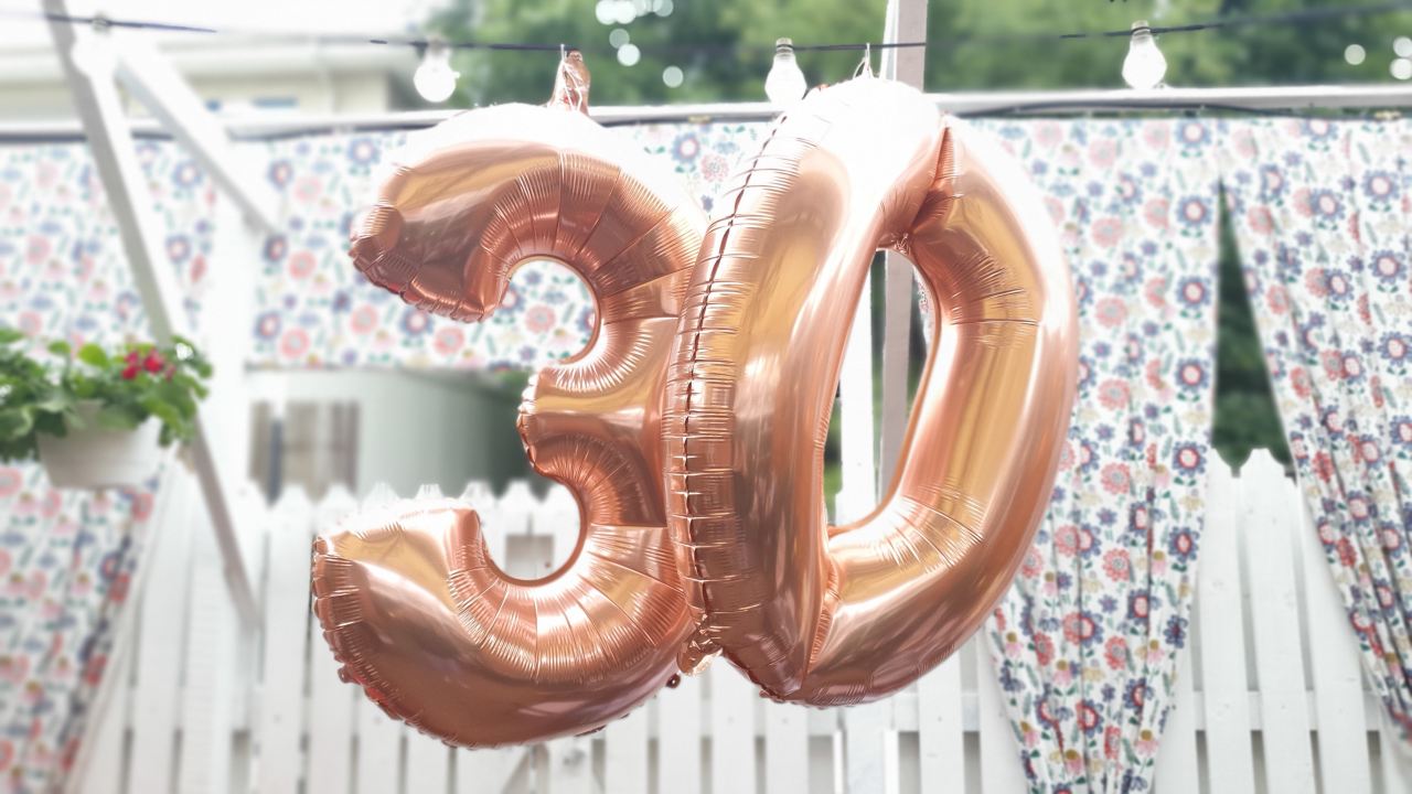 red and yellow inflatable balloons