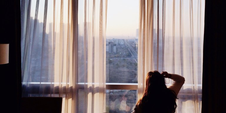 The Woman Who Looked Under Her Bed And Saw A Man Crouched, Facing The Other Way