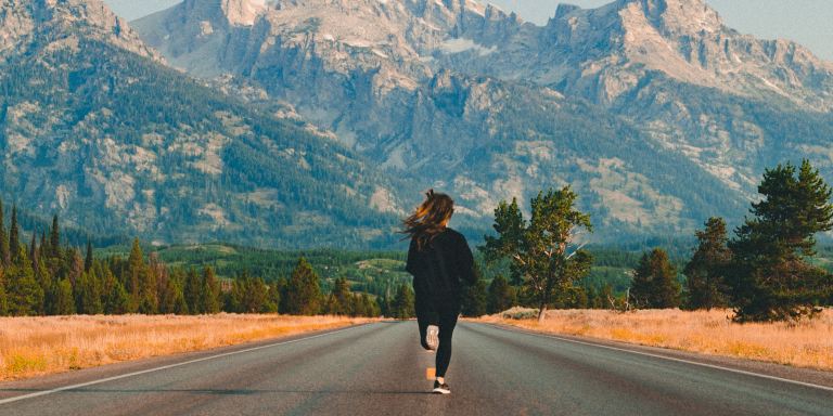 In The Middle Of Her Heartache, She Discovered Running