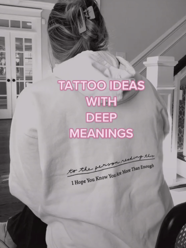 Tattoo Ideas With Deep Meaning