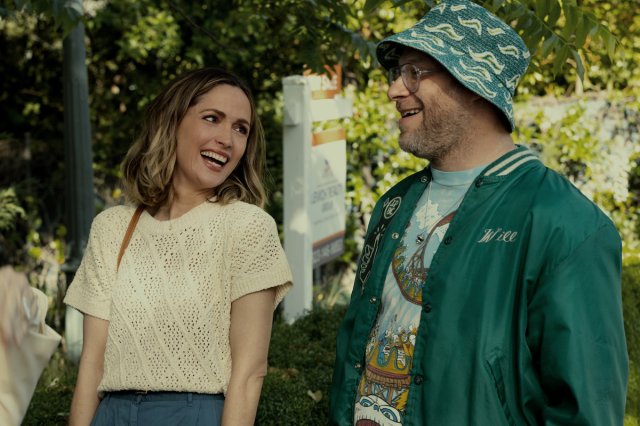 Rose Byrne and Seth Rogen in Platonic